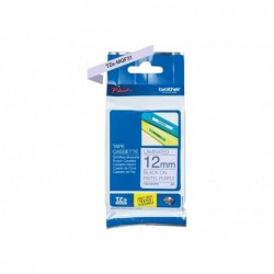 BROTHER TZEMQF31 Taśma Brother 12mm Pastel purple tape BROTHER TZEMQF31 Taśma Brother 12mm Pastel purple tape