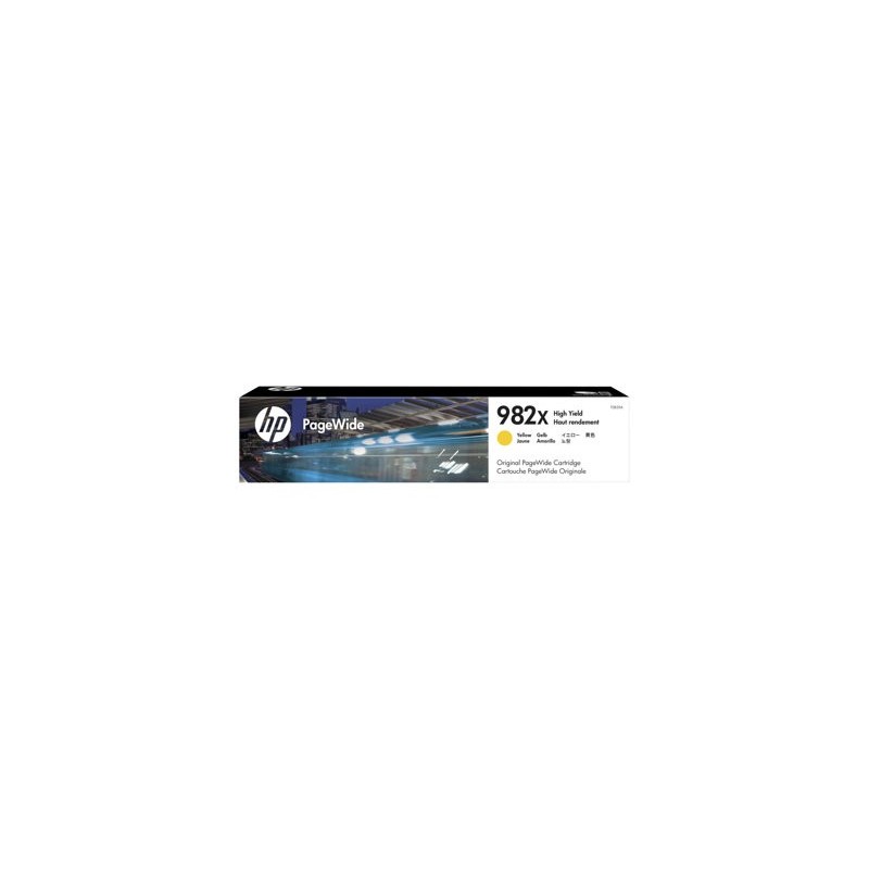 HP 982X High Yield Yellow Original PageWide Cartridge