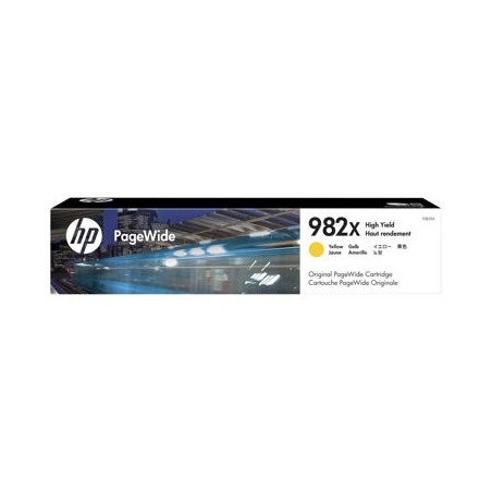 HP 982X High Yield Yellow Original PageWide Cartridge HP 982X High Yield Yellow Original PageWide Cartridge
