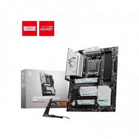 Płyta główna X670E GAMING PLUS WIFI AM5 4DDR5 HDMI ATX Płyta główna X670E GAMING PLUS WIFI AM5 4DDR5 HDMI ATX