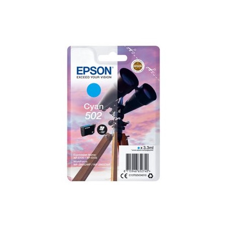 EPSON C13T02V24010 Tusz Epson Cyan 3,3 ml XP-5100 EPSON C13T02V24010 Tusz Epson Cyan 3,3 ml XP-5100