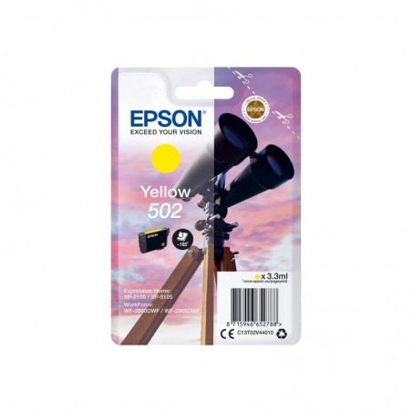 EPSON C13T02V44010 Tusz Epson Yellow 3,3 ml XP-5100 EPSON C13T02V44010 Tusz Epson Yellow 3,3 ml XP-5100