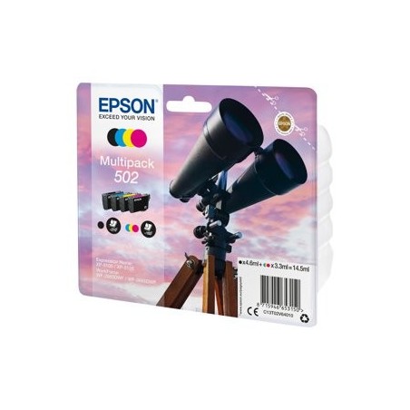EPSON C13T02V64010 Tusz Epson CMY 3,3 ml Black 4,6 ml XP-5100 EPSON C13T02V64010 Tusz Epson CMY 3,3 ml Black 4,6 ml XP-5100
