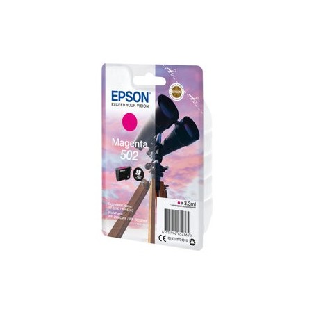 EPSON Singlepack Magenta 502 Ink SEC EPSON Singlepack Magenta 502 Ink SEC