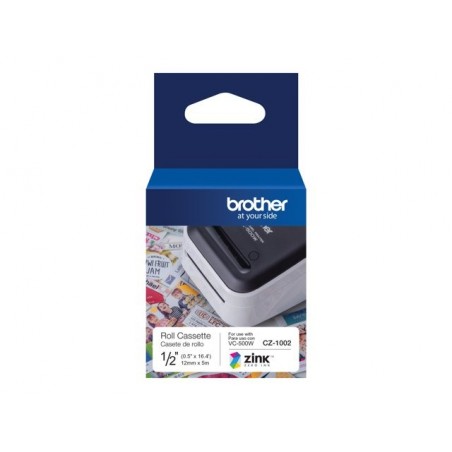 BROTHER CZ1002 Taśma Brother Continuous Paper Tape 12mm BROTHER CZ1002 Taśma Brother Continuous Paper Tape 12mm