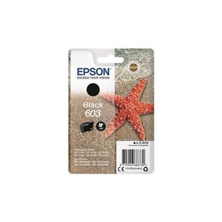 EPSON C13T03U14010 Tusz Epson C13T03U14010 Black 3,4 ml EPSON C13T03U14010 Tusz Epson C13T03U14010 Black 3,4 ml