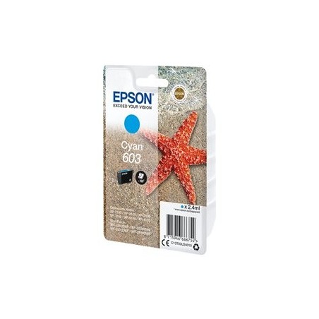 EPSON C13T03U24010 Tusz Epson C13T03U24010 Cyan 2,4 ml EPSON C13T03U24010 Tusz Epson C13T03U24010 Cyan 2,4 ml