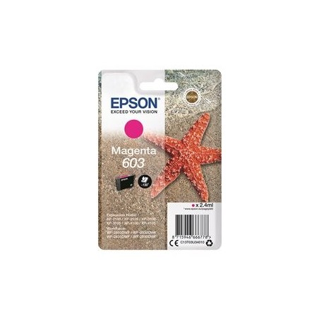 EPSON C13T03U34010 Tusz Epson C13T03U34010 Magenta 2,4 ml EPSON C13T03U34010 Tusz Epson C13T03U34010 Magenta 2,4 ml