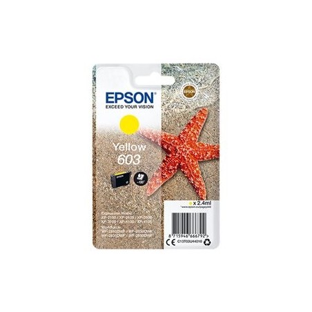 EPSON C13T03U44010 Tusz Epson C13T03U44010 Yellow 2,4 ml EPSON C13T03U44010 Tusz Epson C13T03U44010 Yellow 2,4 ml