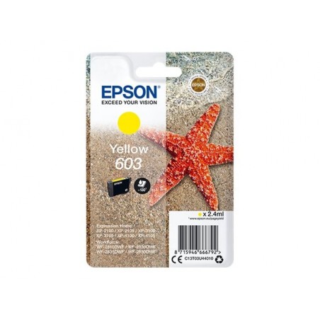 EPSON C13T03U44010 Tusz Epson C13T03U44010 Yellow 2,4 ml EPSON C13T03U44010 Tusz Epson C13T03U44010 Yellow 2,4 ml
