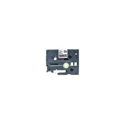 BROTHER P-Touch 12mm light grey/gold ribbon tape BROTHER P-Touch 12mm light grey/gold ribbon tape