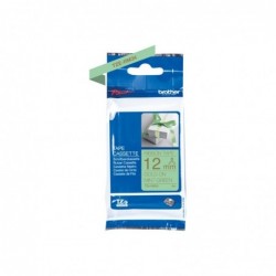 BROTHER P-Touch 12mm mint green/gold ribbon tape BROTHER P-Touch 12mm mint green/gold ribbon tape