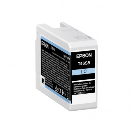 EPSON Singlepack Light Cyan T46S5 UltraChrome Pro 10 ink 26ml EPSON Singlepack Light Cyan T46S5 UltraChrome Pro 10 ink 26ml