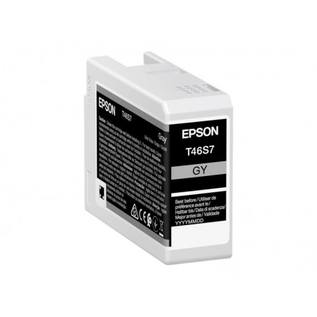 EPSON Singlepack Gray T46S7 UltraChrome Pro 10 ink 26ml EPSON Singlepack Gray T46S7 UltraChrome Pro 10 ink 26ml