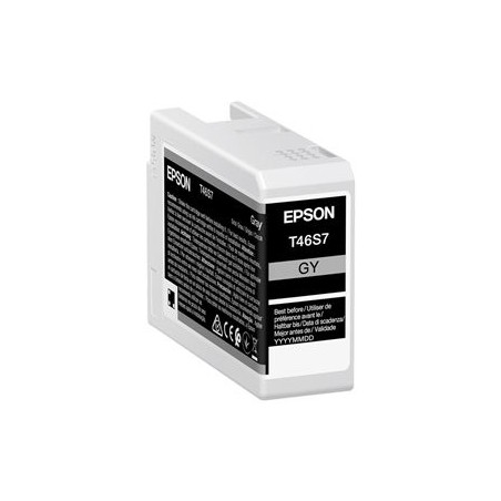 EPSON Singlepack Gray T46S7 UltraChrome Pro 10 ink 26ml EPSON Singlepack Gray T46S7 UltraChrome Pro 10 ink 26ml