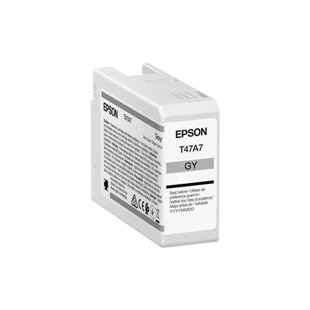 EPSON Singlepack Gray T47A7 UltraChrome Pro 10 ink 50ml