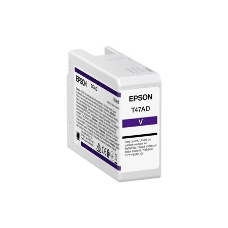 EPSON Singlepack Violet T47AD UltraChrome Pro 10 ink 50ml EPSON Singlepack Violet T47AD UltraChrome Pro 10 ink 50ml