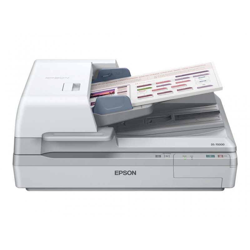 EPSON WorkForce DS-70000 Document scanner Duplex A3 600x600dpi 70ppm mono/70ppm colour ADF 200sheets 8000scans/d USB 2.0