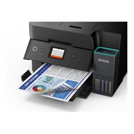 EPSON EcoTank L6390 MFP Black 35/23ppm A4 Wi-fi Duplex All-In-One Ink Tank Print Scan Copy EPSON EcoTank L6390 MFP Black 35/23ppm A4 Wi-fi Duplex All-In-One Ink Tank Print Scan Copy