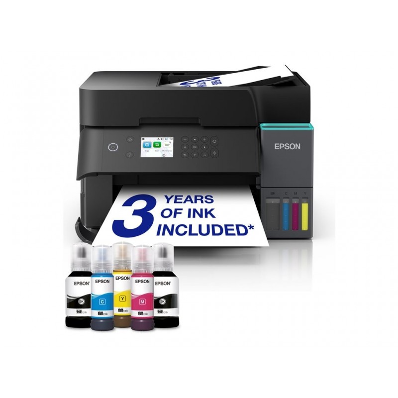 EPSON EcoTank L6370 MFP Black 35/23ppm A4 Wi-fi Duplex All-In-One Ink Tank Print Scan Copy EPSON EcoTank L6370 MFP Black 35/23ppm A4 Wi-fi Duplex All-In-One Ink Tank Print Scan Copy