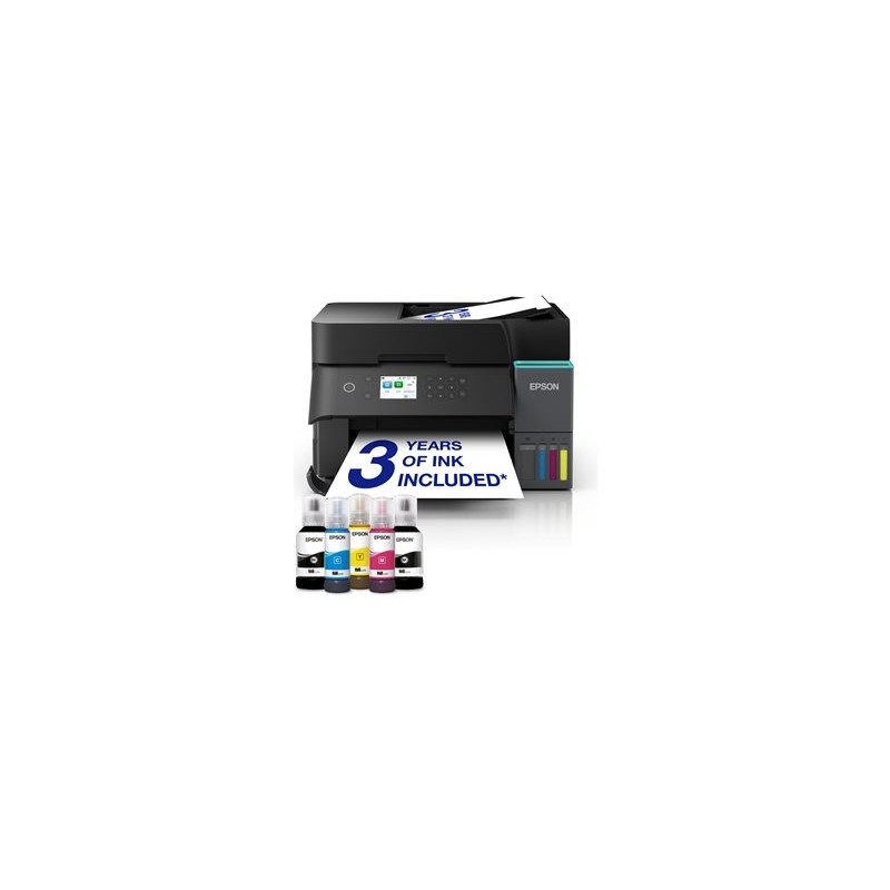 EPSON EcoTank L6370 MFP Black 35/23ppm A4 Wi-fi Duplex All-In-One Ink Tank Print Scan Copy EPSON EcoTank L6370 MFP Black 35/23ppm A4 Wi-fi Duplex All-In-One Ink Tank Print Scan Copy