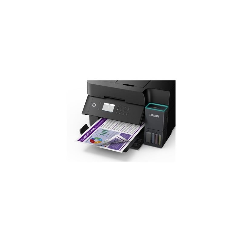 EPSON EcoTank L6370 MFP Black 35/23ppm A4 Wi-fi Duplex All-In-One Ink Tank Print Scan Copy EPSON EcoTank L6370 MFP Black 35/23ppm A4 Wi-fi Duplex All-In-One Ink Tank Print Scan Copy