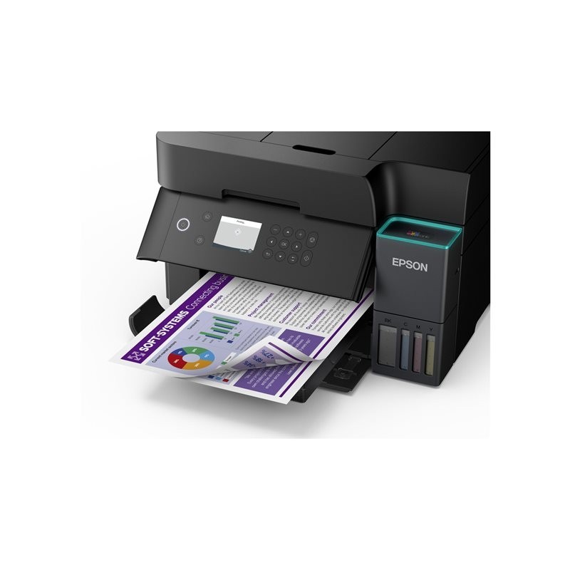 EPSON EcoTank L6370 MFP Black 35/23ppm A4 Wi-fi Duplex All-In-One Ink Tank Print Scan Copy EPSON EcoTank L6370 MFP Black 35/23ppm A4 Wi-fi Duplex All-In-One Ink Tank Print Scan Copy