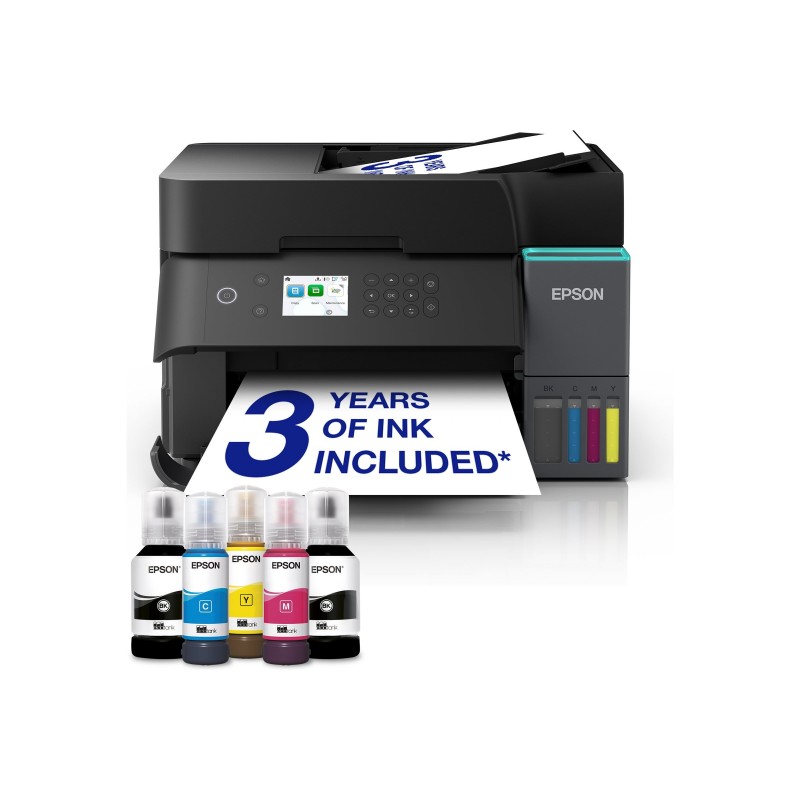 EPSON EcoTank L6370 MFP Black 35/23ppm A4 Wi-fi Duplex All-In-One Ink Tank Print Scan Copy EPSON EcoTank L6370 MFP Black 35/23ppm A4 Wi-fi Duplex All-In-One Ink Tank Print Scan Copy