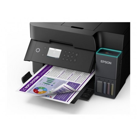 EPSON EcoTank L6370 MFP Black 35/23ppm A4 Wi-fi Duplex All-In-One Ink Tank Print Scan Copy EPSON EcoTank L6370 MFP Black 35/23ppm A4 Wi-fi Duplex All-In-One Ink Tank Print Scan Copy