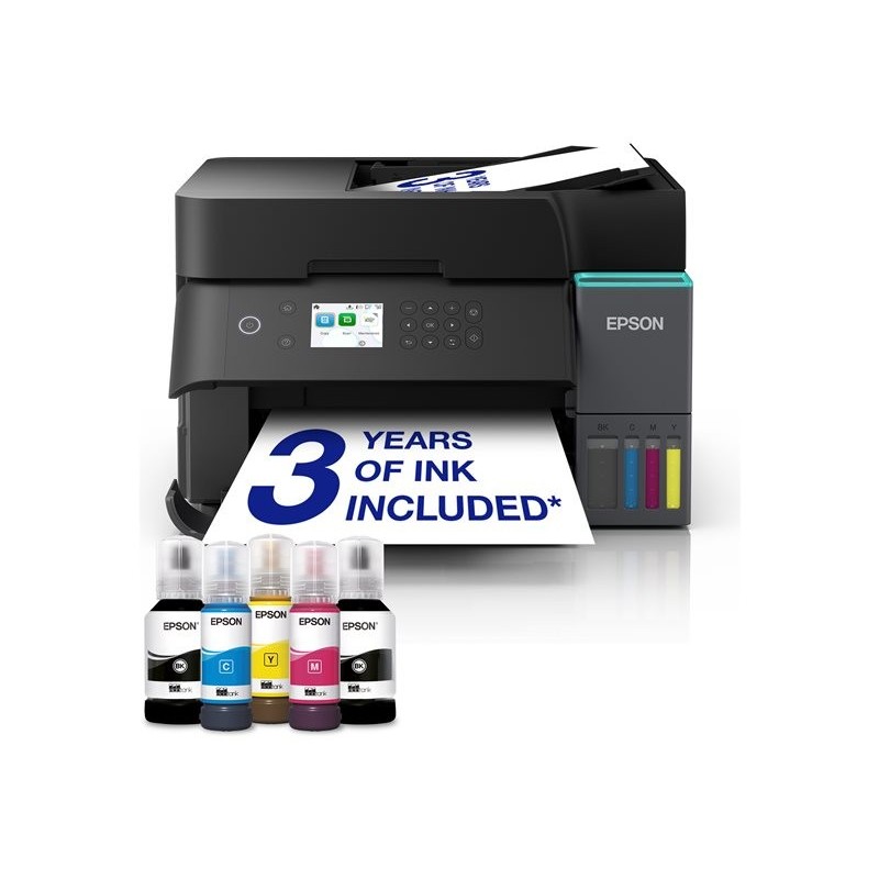 EPSON EcoTank L6370 MFP Black 35/23ppm A4 Wi-fi Duplex All-In-One Ink Tank Print Scan Copy EPSON EcoTank L6370 MFP Black 35/23ppm A4 Wi-fi Duplex All-In-One Ink Tank Print Scan Copy