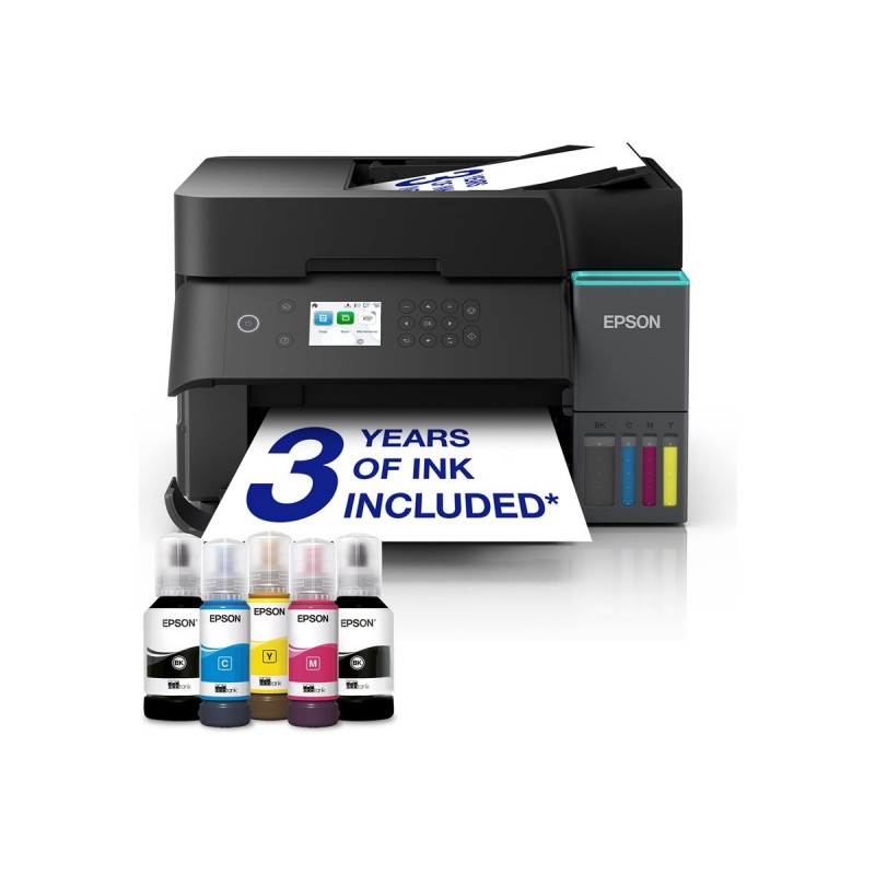EPSON EcoTank L6370 MFP Black 35/23ppm A4 Wi-fi Duplex All-In-One Ink Tank Print Scan Copy EPSON EcoTank L6370 MFP Black 35/23ppm A4 Wi-fi Duplex All-In-One Ink Tank Print Scan Copy