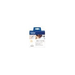 BROTHER DK11218 Taśma Brother ROUND PAPER 1 LABEL 24MM X 24MM X 1000 BROTHER DK11218 Taśma Brother ROUND PAPER 1 LABEL 24MM X 24MM X 1000