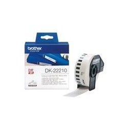 BROTHER DK22210 Tape Brother 29mm white QL-500A/QL-650TD/QL-1050/QL-1060N BROTHER DK22210 Tape Brother 29mm white QL-500A/QL-650TD/QL-1050/QL-1060N