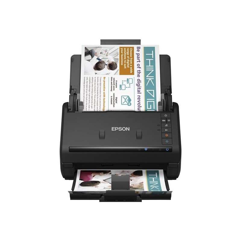 EPSON WorkForce ES-500W II Document scanner Contact Image Sensor CIS Duplex 600x600dpi 35ppm ADF 100sheets 4000scans/d USB Wi-Fi