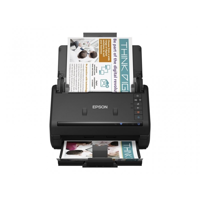 EPSON WorkForce ES-500W II Document scanner Contact Image Sensor CIS Duplex 600x600dpi 35ppm ADF 100sheets 4000scans/d USB Wi-Fi