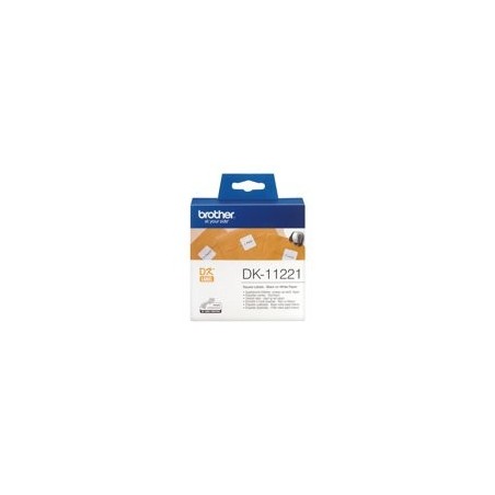 BROTHER DK11221 Taśma Brother Square Paper Label 23MM X 23MM X 1000 BROTHER DK11221 Taśma Brother Square Paper Label 23MM X 23MM X 1000