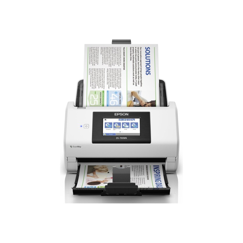 EPSON WorkForce DS-790WN Document scanner Duplex A4 600x600dpi 45ppm mono/45ppm colour ADF 100sheets 7000scans/d USB 3.0 Wi-Fi