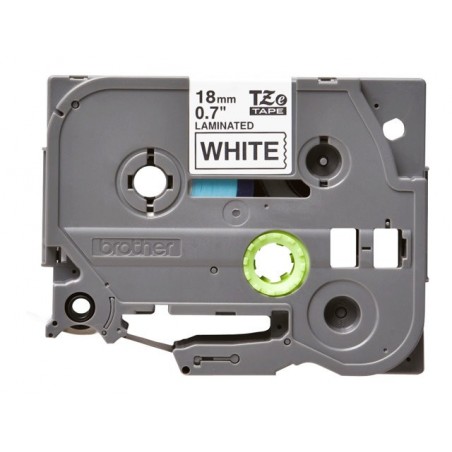 BROTHER TZE241 Brother TZE241 Banda laminata 18 mm BLACK ON WHITE BROTHER TZE241 Brother TZE241 Banda laminata 18 mm BLACK ON WHITE