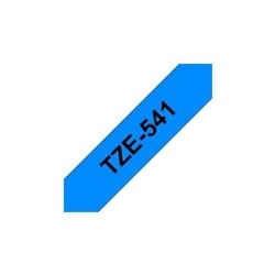 BROTHER TZe541 Taśma Brother 18mm BLACK ON BLUE BROTHER TZe541 Taśma Brother 18mm BLACK ON BLUE