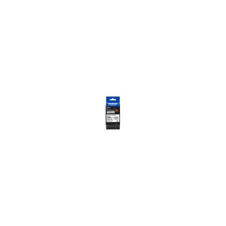 BROTHER TZES251 Tape Brother 24mm BLACK ON WHITE ADHESIVE TAPE BROTHER TZES251 Tape Brother 24mm BLACK ON WHITE ADHESIVE TAPE