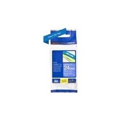 BROTHER TZE555 Taśma Brother 24mm WHITE ON BLUE BROTHER TZE555 Taśma Brother 24mm WHITE ON BLUE