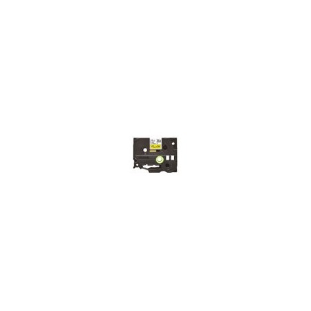 BROTHER TZEFX651 Taśma Brother 24mm BLACK ON YELLOW FLEXIBLE ID BROTHER TZEFX651 Taśma Brother 24mm BLACK ON YELLOW FLEXIBLE ID