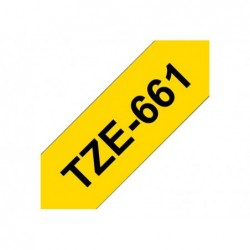 BROTHER TZE661 Taśma Brother 36mm BLACK ON YELLOW BROTHER TZE661 Taśma Brother 36mm BLACK ON YELLOW