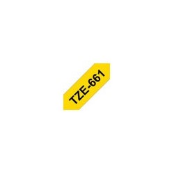 BROTHER TZE661 Taśma Brother 36mm BLACK ON YELLOW BROTHER TZE661 Taśma Brother 36mm BLACK ON YELLOW