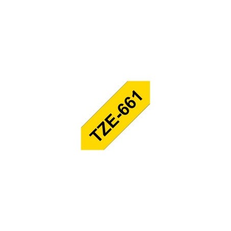 BROTHER TZE661 Taśma Brother 36mm BLACK ON YELLOW BROTHER TZE661 Taśma Brother 36mm BLACK ON YELLOW