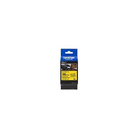 BROTHER TZEFX661 Taśma Brother 36mm BLACK ON YELLOW FLEXIBLE ID BROTHER TZEFX661 Taśma Brother 36mm BLACK ON YELLOW FLEXIBLE ID