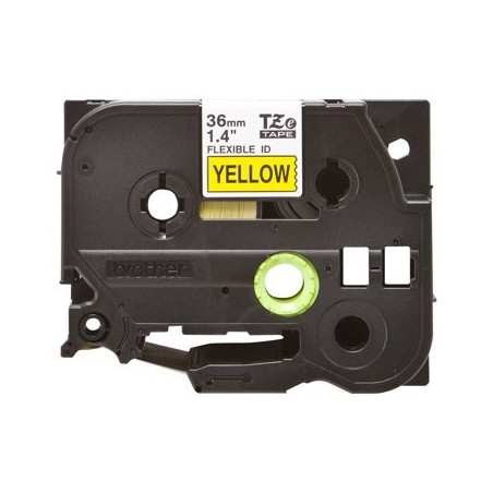 BROTHER TZEFX661 Taśma Brother 36mm BLACK ON YELLOW FLEXIBLE ID BROTHER TZEFX661 Taśma Brother 36mm BLACK ON YELLOW FLEXIBLE ID