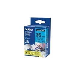 BROTHER TZE561 Taśma Brother TZE561 36mm BLACK ON BLUE BROTHER TZE561 Taśma Brother TZE561 36mm BLACK ON BLUE