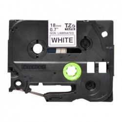 BROTHER TZEN241 Taśma Brother 18mm BLACK ON WHITE NON LAMINATED BROTHER TZEN241 Taśma Brother 18mm BLACK ON WHITE NON LAMINATED