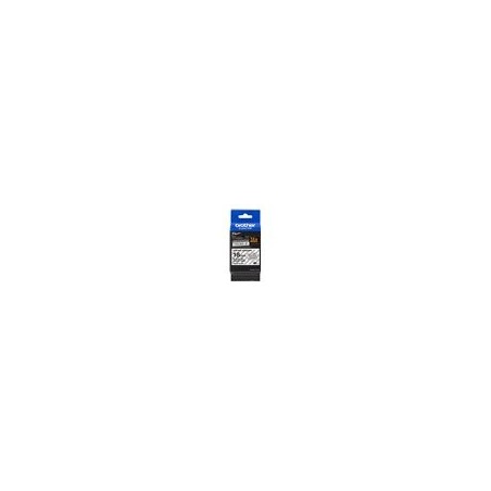 BROTHER TZES141 Taśma Brother 18mm BLACK ON CLEAR ADHESIVE TAPE
